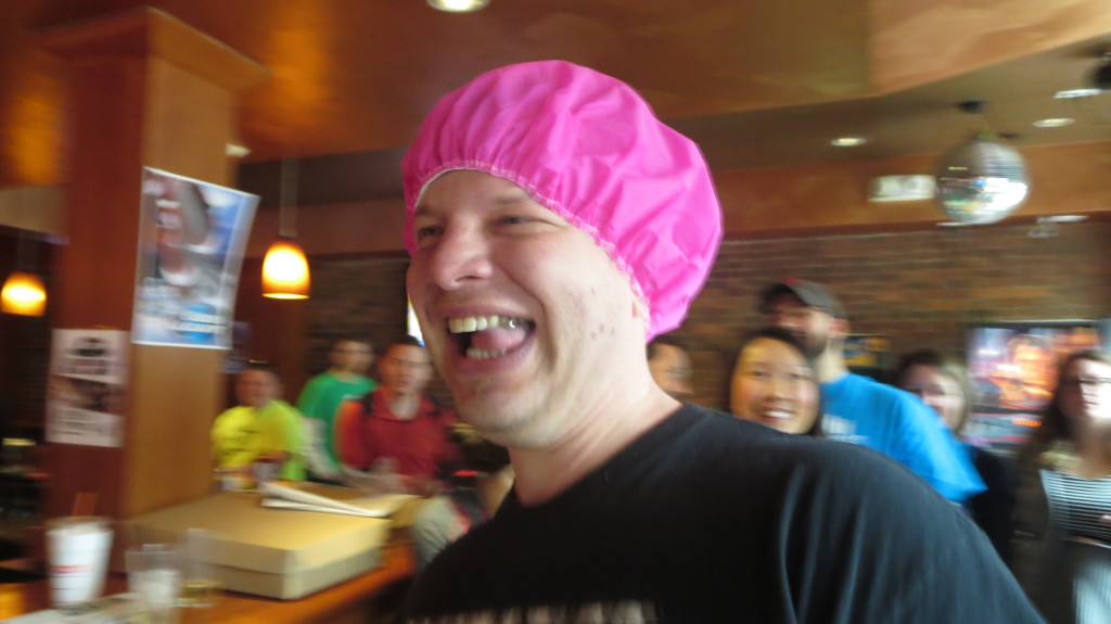 The Pink Shower Cap